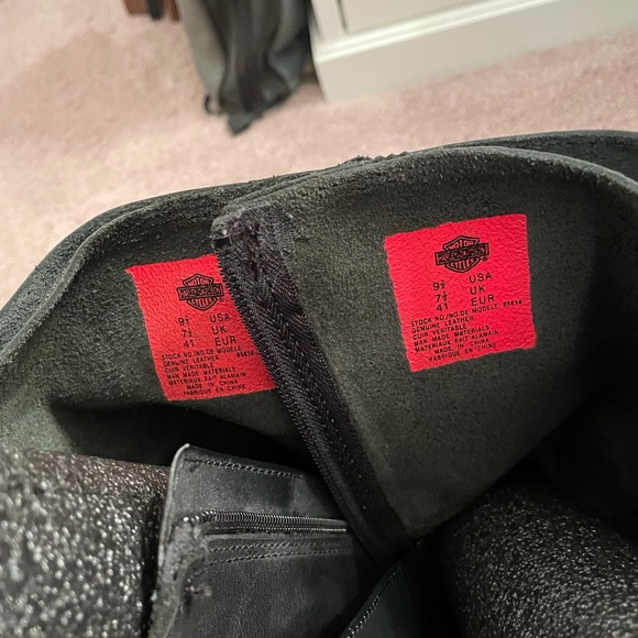 Genuine Harley Davidson Women’s Boots size 9.5US - Picture 4 of 5